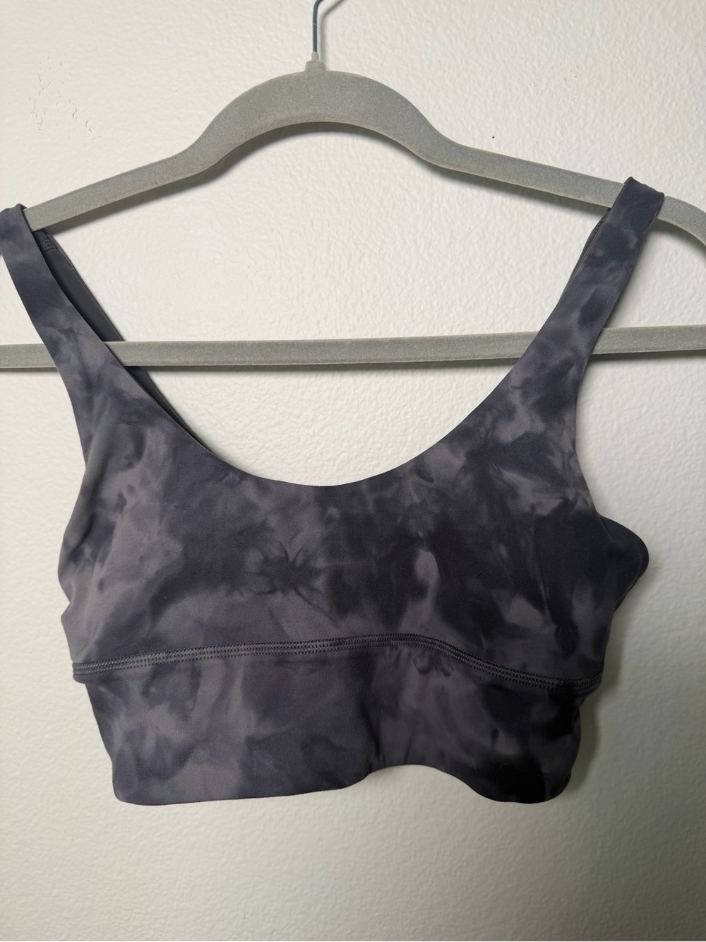 lululemon athletica Align Diamond-Dye Graphite Reversible Sports Bra Size 6